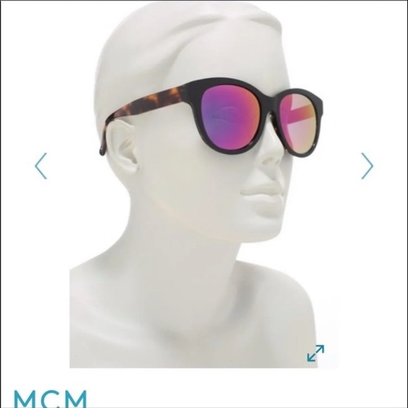 MCM 57 mm square sunglasses in tortoise